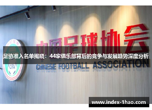 足协准入名单揭晓：44家俱乐部背后的竞争与发展趋势深度分析